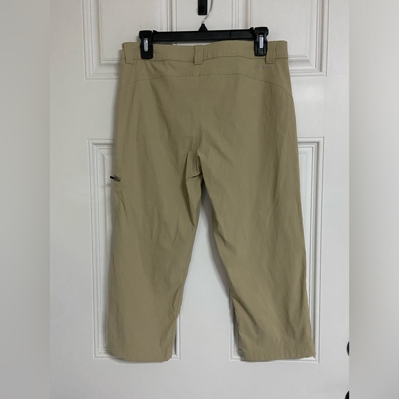 EDDIE BAUER Tan TECH CAPRI Hiking Pants - Picture 6 of 7
